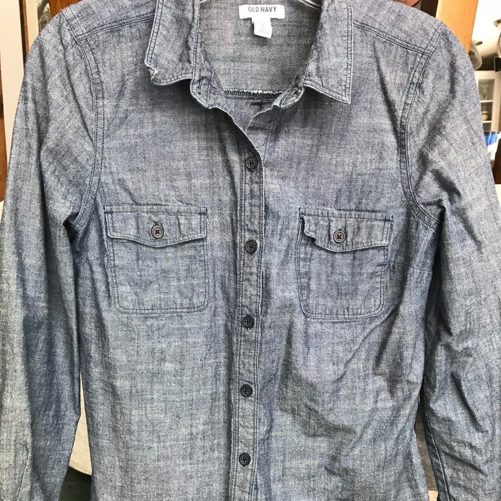 Old Navy Denim Style Button Down